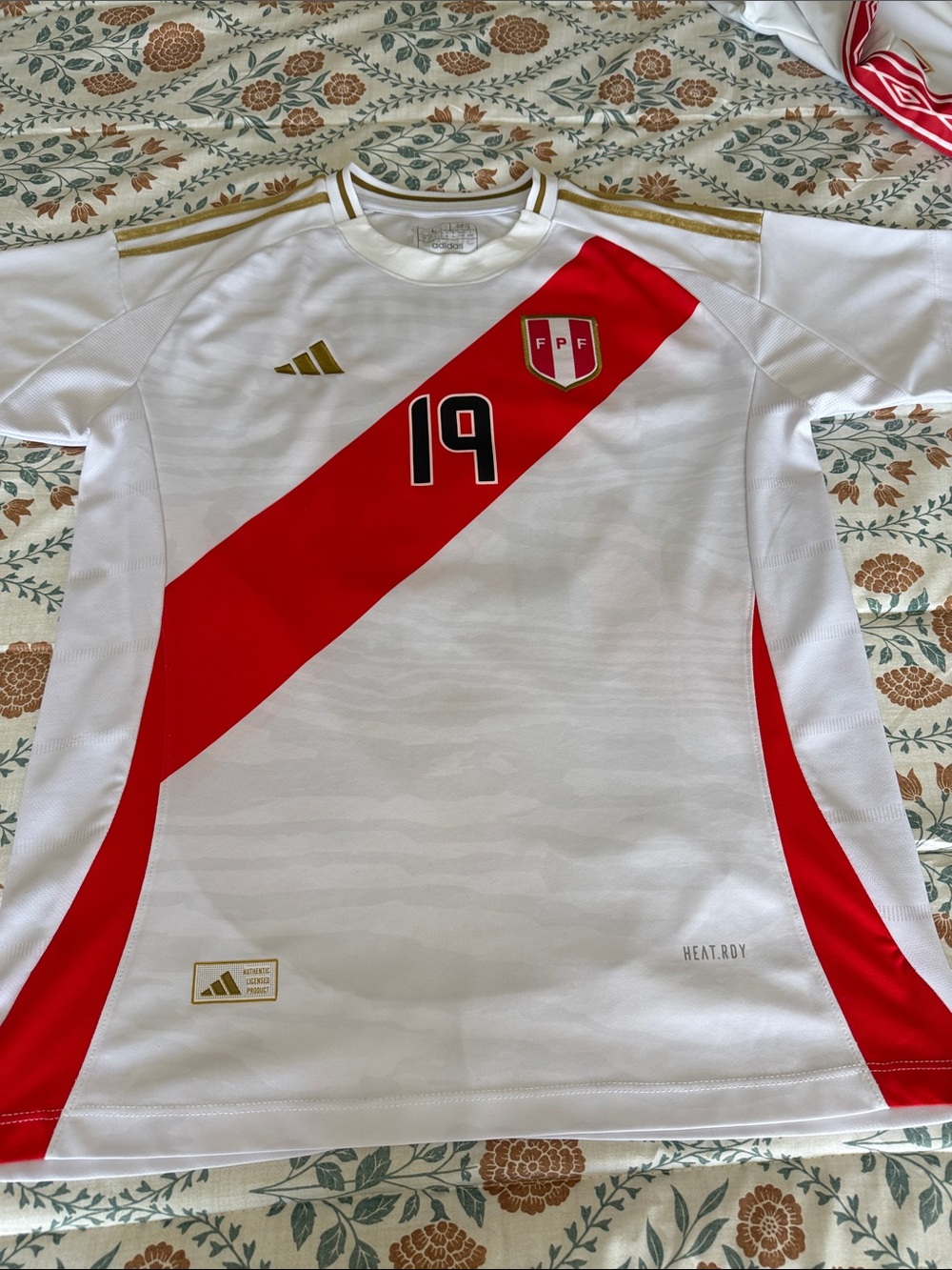 2024 Peru Home Soccer Jersey